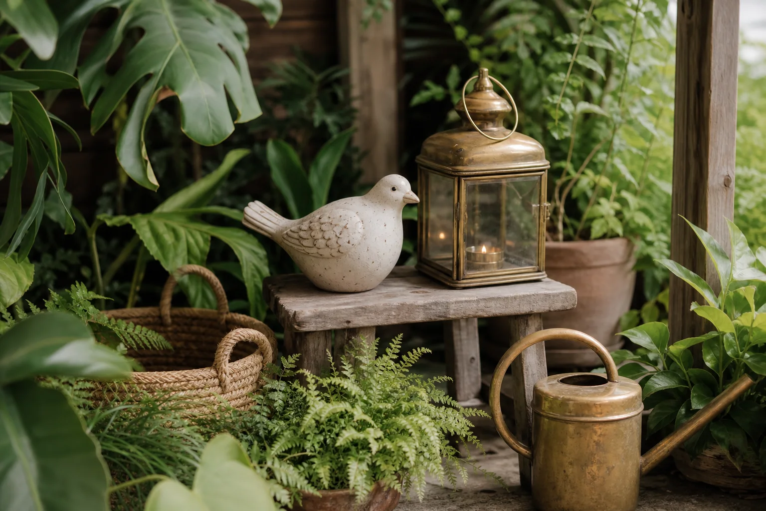 Objetos e peças de decoração para jardim em Manaus