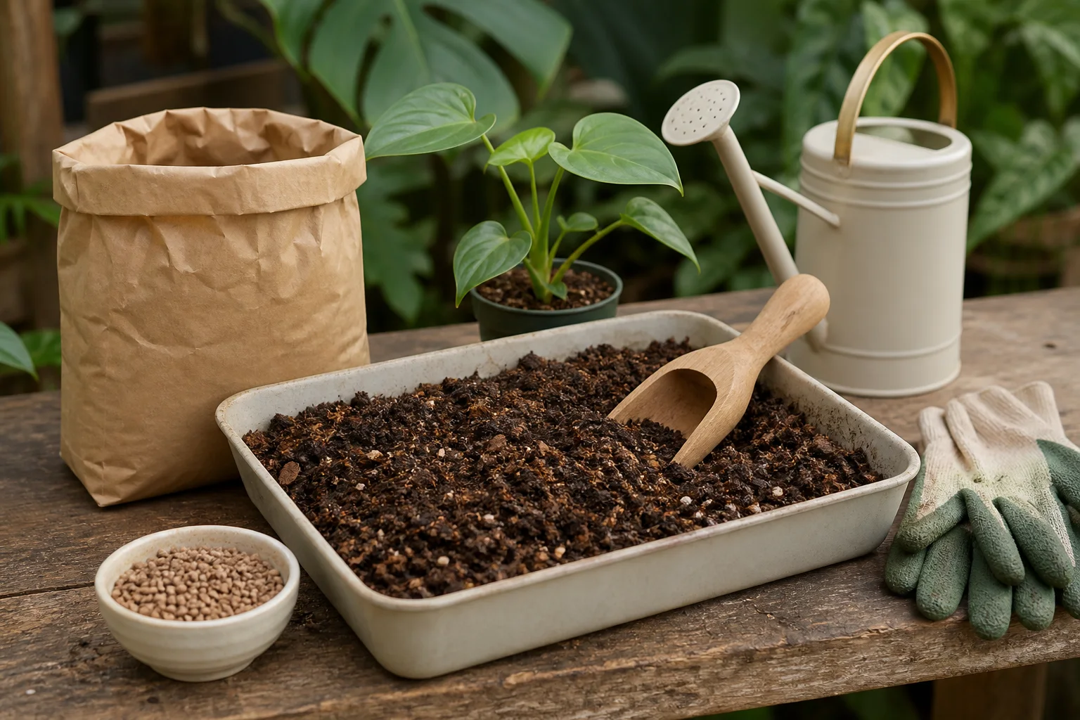 Terra preta, terra adubada, substratos e adubos para plantas